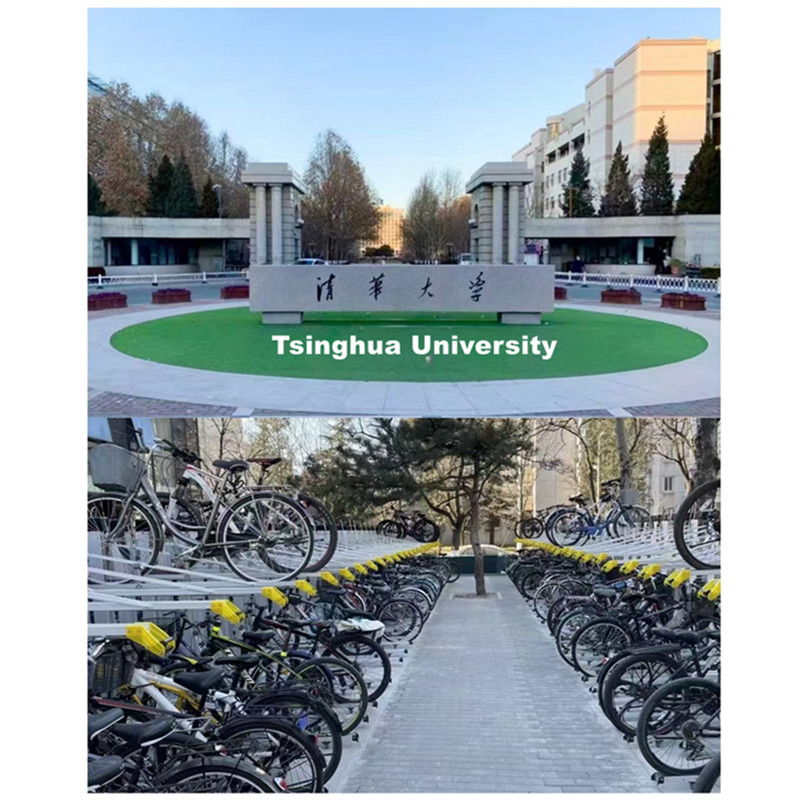 ダブルデッキの自転車ラックは、ツイング大学のスペース効率に革命をもたらします