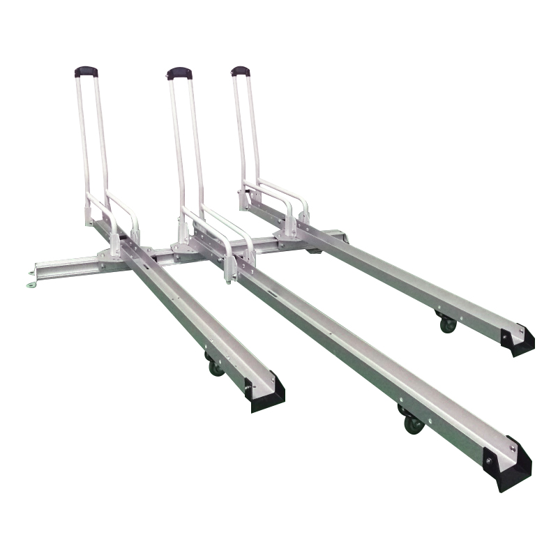 使いやすい水平スライド式自転車ラックは、現代の自転車保管のための究極の省スペースソリューションです